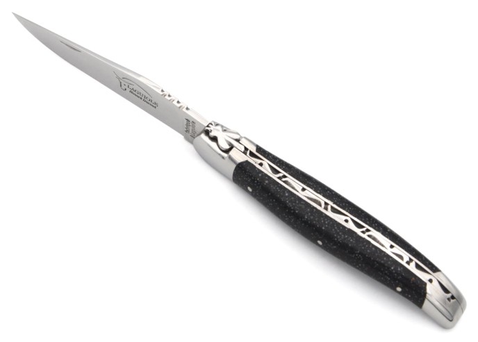Laguiole Klappmesser, 12cm, Griff aus Muschelschalen