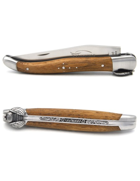 Couteau Laguiole avec abeille mécanique - Coutellerie Honoré Durand