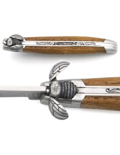 Laguiole Klappmesser mit mechanischer Biene - Coutellerie Honoré Durand 2