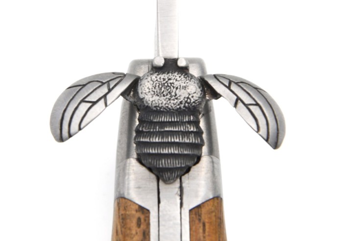 Laguiole Klappmesser mit mechanischer Biene - Coutellerie Honoré Durand