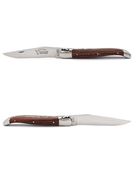 Couteau de Laguiole labellisé IG, manche de 12 cm en bois de violette