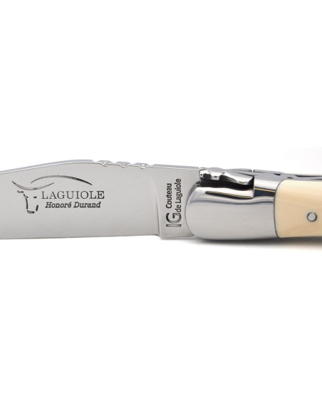 Laguiole with Geographical Indication , white mammoth ivory handle
