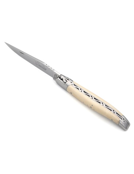 Laguiole with Geographical Indication , white mammoth ivory handle
