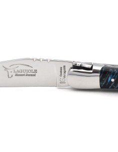 Laguiole indication géographique en molaire de mammouth bleue 2
