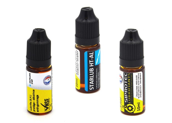 Lubrifiant technique coutellerie d'art