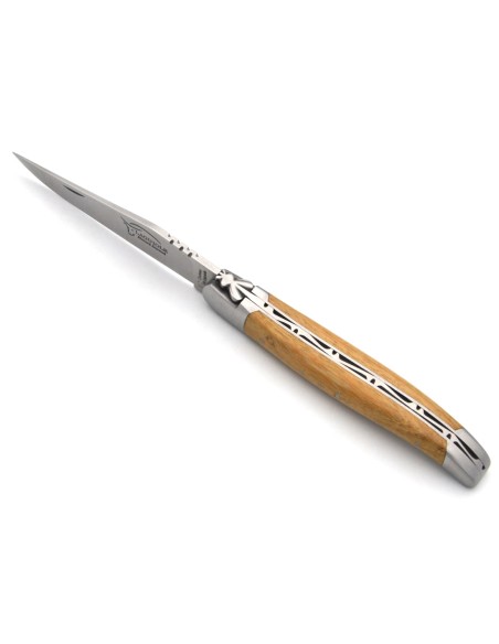 Laguiole mit Label Geografische Angabe, 12 cm Griff aus Akazie