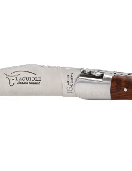 Laguiole mit Label Geografische Angabe, 12 cm Griff aus Schlangenholz