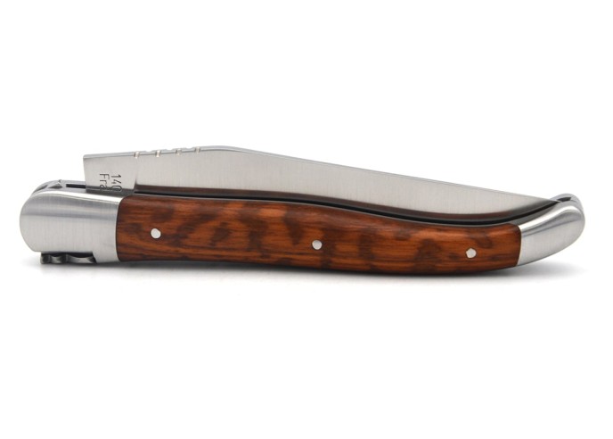 Laguiole knife with Geographical Indication label, 12 cm snakewood