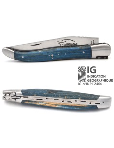 Laguiole mit Label Geografische Angabe, 12 cm Griff aus Akazie