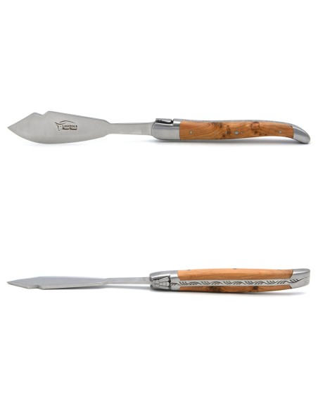 Coffret de couteaux de Laguiole à poisson en bois divers