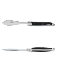 Laguiole fish knives, ebony wood handles with shiny finish 2