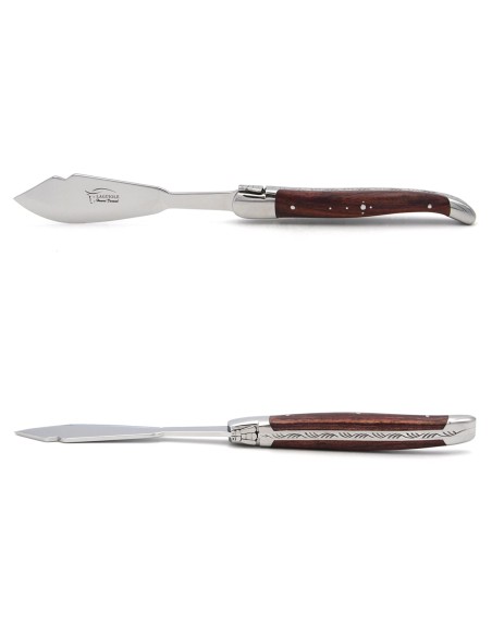 Coffret de couteaux de Laguiole à poisson en bois de violette