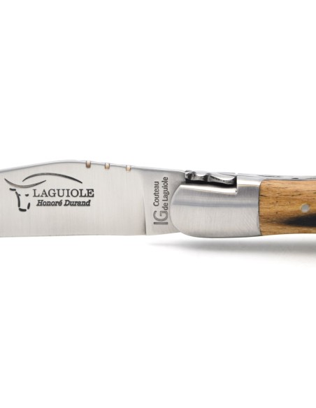 Laguiole GA, 12 cm Griff aus Aubrac-Buchenholz mit Korkenzieher