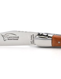 Couteau de Laguiole labellisé IG en bruyère, manche de 12 cm 2
