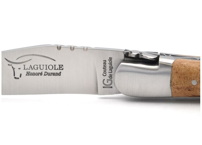 Laguiole indication géographique en cep de vigne, manche de 12 cm