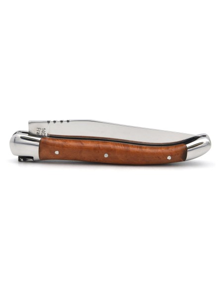 Couteau de Laguiole labellisé IG en bruyère, manche de 11 cm
