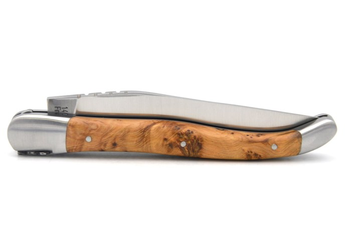 Laguiole mit GA, 12 cm Griff aus Wacholderholz, Karte des Aveyron 12