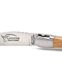 Couteau de Laguiole labellisé IG en genévrier, carte de l'Aveyron 2