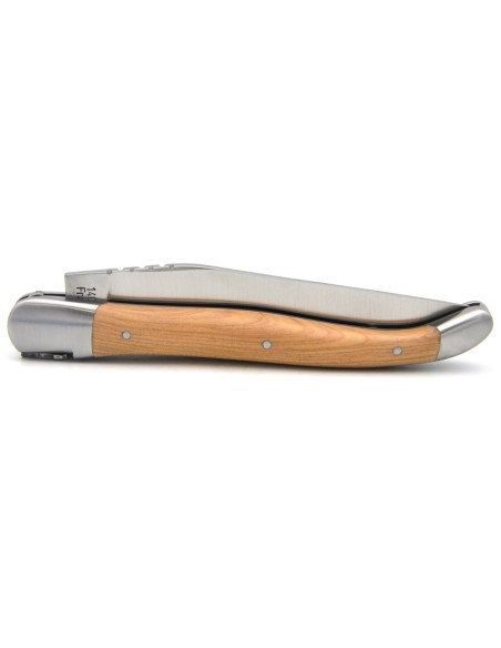 Laguiole mit GA, 12 cm Griff aus Wacholderholz, Karte des Aveyron