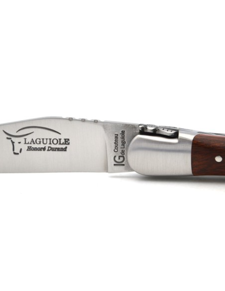 Laguiole mit GA, 12 cm Griff aus Schlangenholz, Klassiche Biene Nr.1