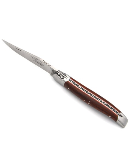 Laguiole mit GA, 12 cm Griff aus Schlangenholz, Klassiche Biene Nr.1
