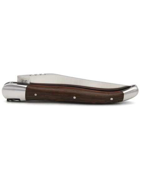 Laguiole IG en wengé, abeille classique n°1, manche de 12 cm