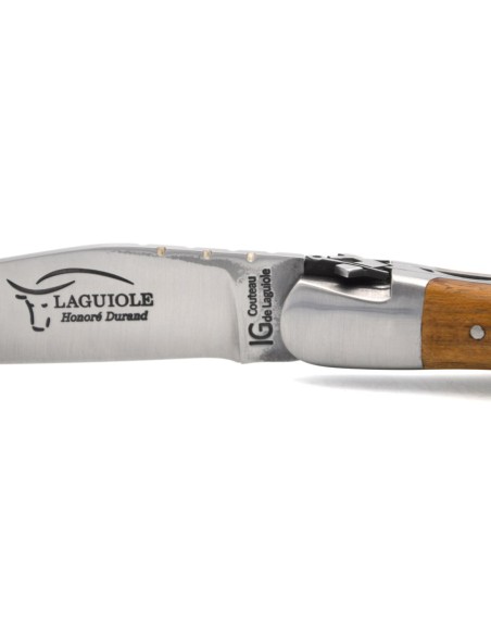 Laguiole mit Geografische Angabe, 12 cm aus Akazie, Freimaurerei