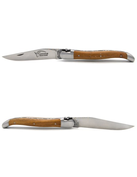 Couteau de Laguiole IG en acacia, franc-maçonnerie, manche de 12 cm