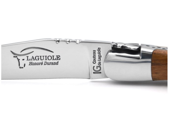 Laguiole IG Messer aus Ulmenholz – Honoré Durand Messerschmiede