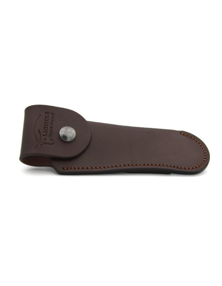 Ledergürteltasche mit schräger Schlaufe für Laguiole-Messer
